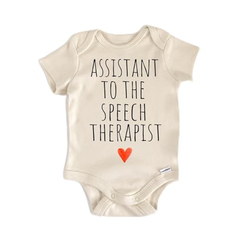 Speech Slp Therapy - Baby Boy Girl Clothes Infant Bodysuit Funny Cute Newborn