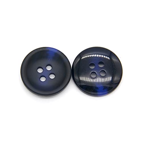 YUGH Bottoni del cappotto del corno d'imitazione di 15-25mm per l'abbigliamento Maglione Cardigan Button Garment Handmade Accessorie