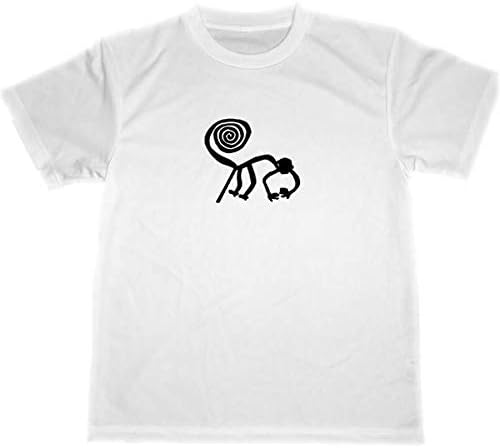 Amazon ナスカの地上絵 サル 猿 ドライ Tシャツ グッズ パワー ヒーリング 癒し Tシャツ カットソー 通販