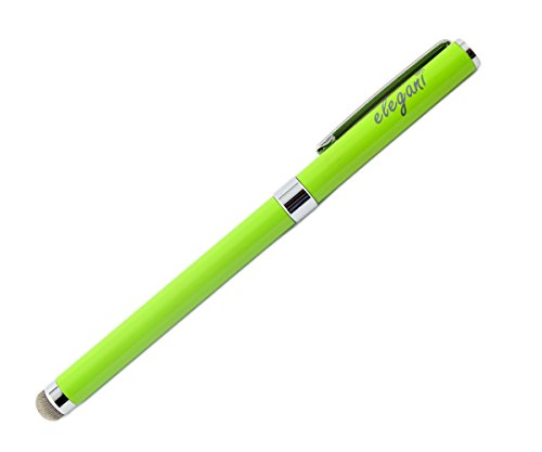 ELEGANI 2 in 1 Dual Function Conductive Microfiber Fabric Capacitive Stylus Rollerball Ink