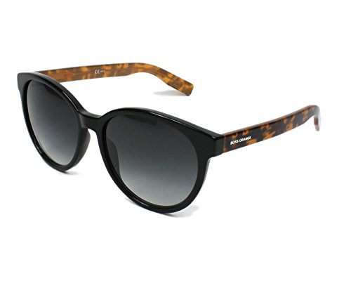 Boss Orange Damen BO 0195/S 9O 2PF 55 Sonnenbrille, Schwarz (Orange/Grey)