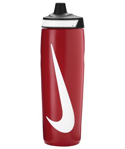 Image of NIKE REFUEL Bottle 24 OZ - University RED /Black /White, 709 ML