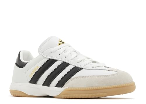 Image of adidas Samba Millennium Men's Shoes, Cloud White /Core Black /Gum, Size 7.5