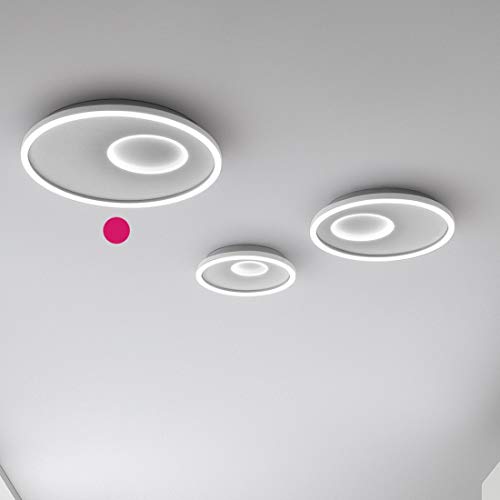Plafonnier moderne LED Gea Lumière Melania 50W blanc 4000K - 2