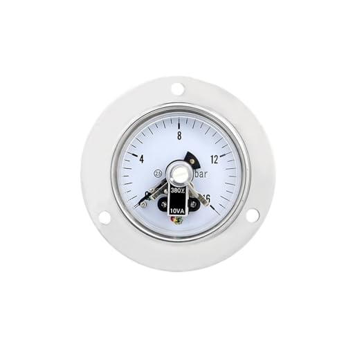 Manómetro de contacto eléctrico de 60 mm para control de presión de agua y gas