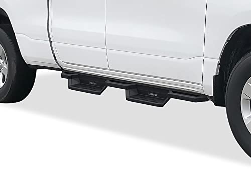 APS 304 Stainless Steel Pocket Steps Running Boards Side Bars Compatible with Ram 1500 2019-2025 Quad Cab for New Body Style Only (Exclude 19-24 Ram 1500 Classic)