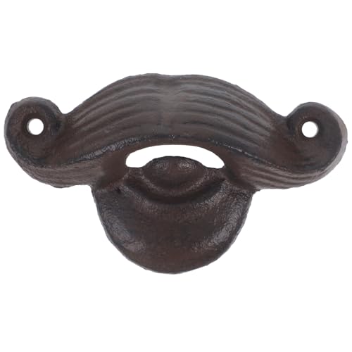 Mustache Style Wall-Mounted Bottle Opener