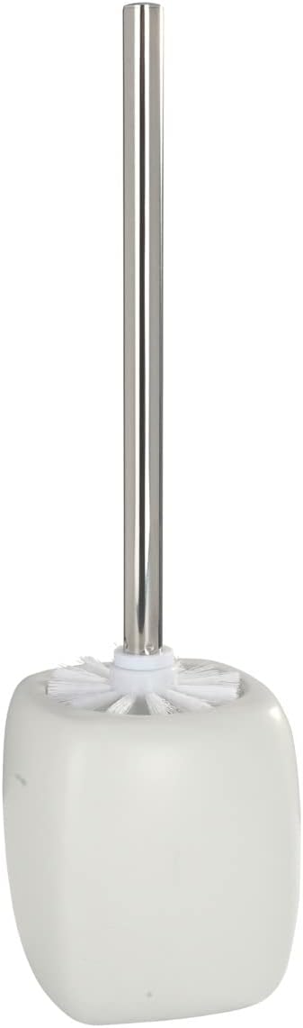 Wenko Faro 20023100 Toilet Brush and Holder Ceramic Diameter 12 x 40 cm White