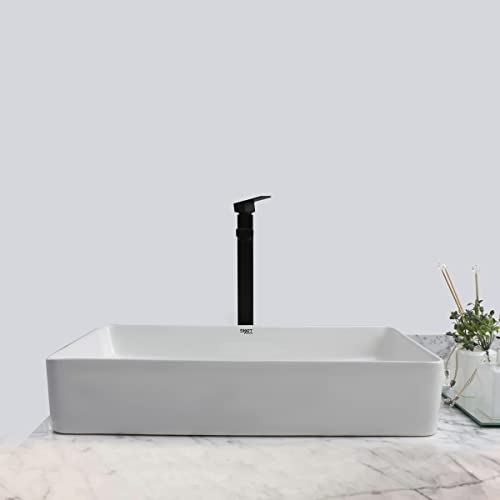 Cuba de cerâmica para banheiro 61x35x11 cm