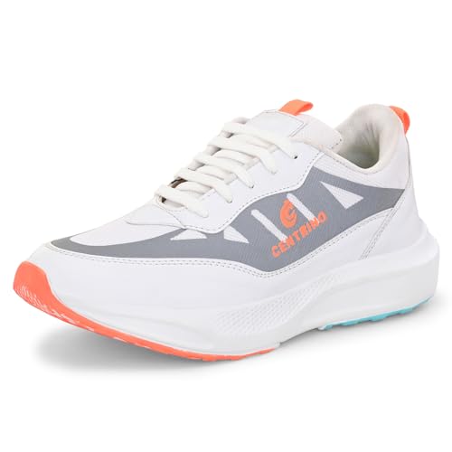 Image of Centrino Trendy Sneakers for Man | Casual Shoes for Men Stylish | Lightweight Lace-Up Canvas Walking Shoes | Cushioned Insole | Breathable Comfortable | Anti-Skid Sole | Premium Mens Sneaker Shoes (6831)
