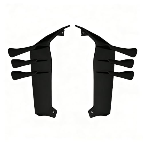 Aileron latéral de moto pour MT09 SP 2024 2025 carénage d'aile fixe Noir