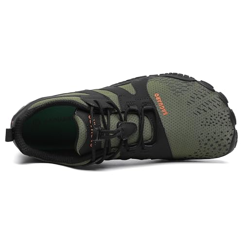 Image of SAGUARO Barefoot Shoes for Men - Wide Toe Box Zero Drop Minimalist Shoes Trail Runner Sneakers