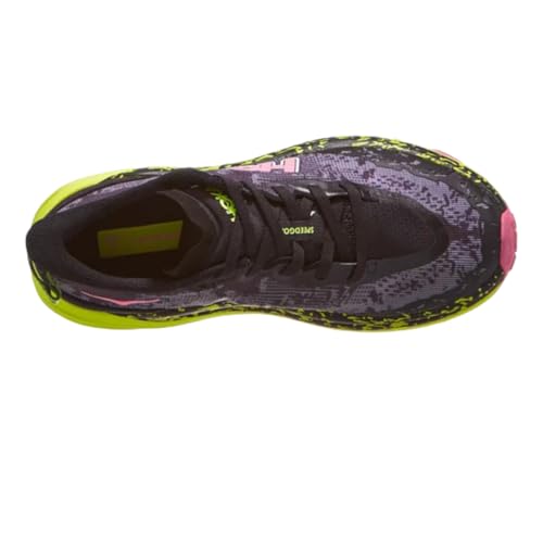 HOKA Hoka Women's Speedgoat 6 Black/Neon Hoka Citrus 7.5 Medium