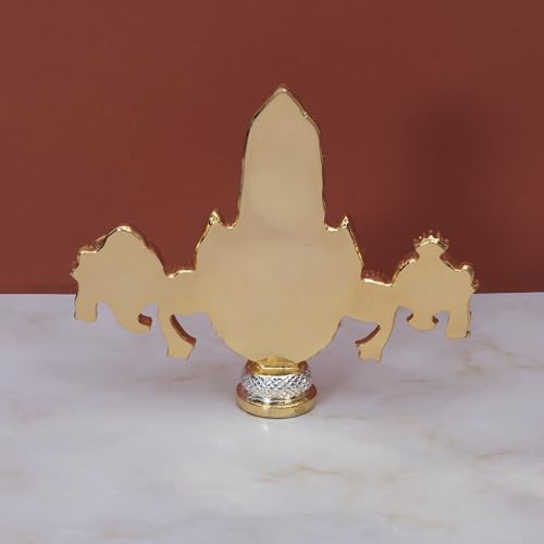Image of 999 Silver Plated Balaji Idol | 8-Inch Lord Venkateswara Swamy Statue for Sacred Vastu Home Decor | Pooja Room & Mandir Showpiece | Perfect Divine Accent & Gifting Option