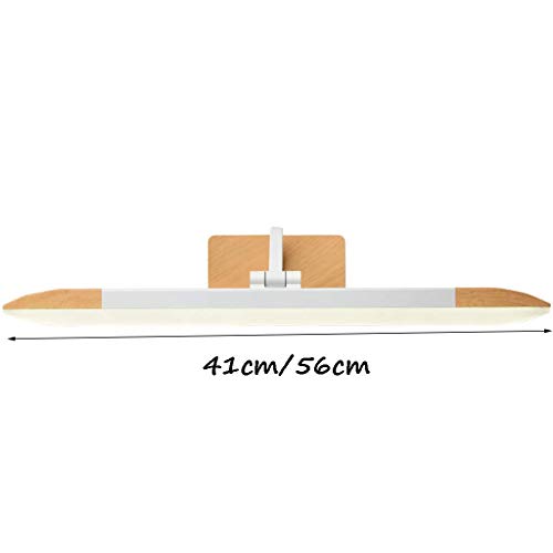 Eclairage miroir LED de salle de bain 41cm à lumière neutre fixe