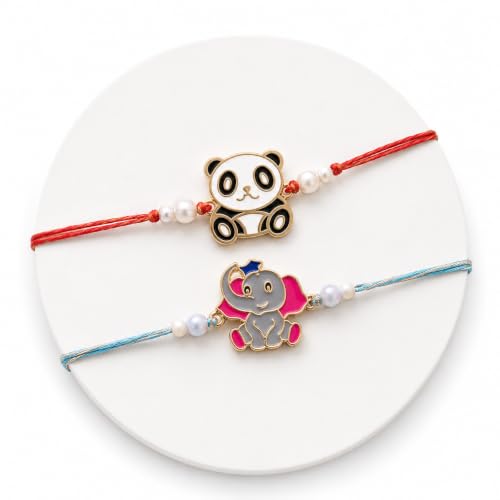 Image of TIED RIBBONS Rakhi for Kids Boy - Set of 2 Premium