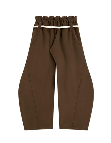 Image of Aelfric Eden Super Baggy Barrel Sweatpants Wide Leg Pants for Women Men Casual Elastic Waist Unisex Lantern Trouser Pants