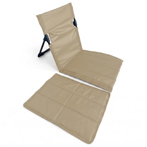 Chaise longue de plage portable pliable extérieure kaki - 2