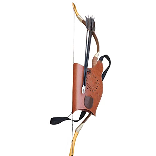 Unistrengh Archery Recurve Bow Case Pu Leather Bow Bag For Traditional Recurve Bow Longbow (Dark Brown, For Adult (48*24Cm)) #TOP25