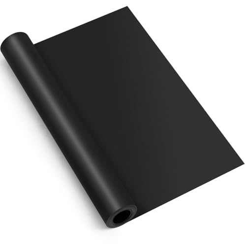Amylove 12 x 5 ft Extra Large Magnetic Sheets Roll for Crafts 30 Mil Black Flexible Vinyl Non Adhesive Cuttable Backing Sheet for Die Arts Refrigerator Metal Storage
