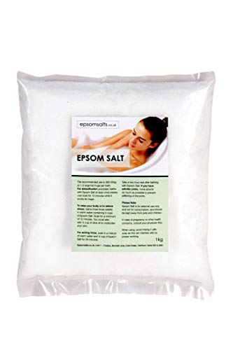 Epsom Salts (Medical Grade) 1kg Pack - Free Next Day Delivery