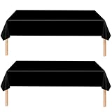 【🍜 PROTECTION OPTIMALE - Imperméable et Anti-Taches】Notre nappe en PE haute qualité offre une protection complète contre les liquides, les taches et la chaleur. Parfaite pour préserver votre table des éclaboussures de nourriture, de vin ou de graisse lors des repas festifs.