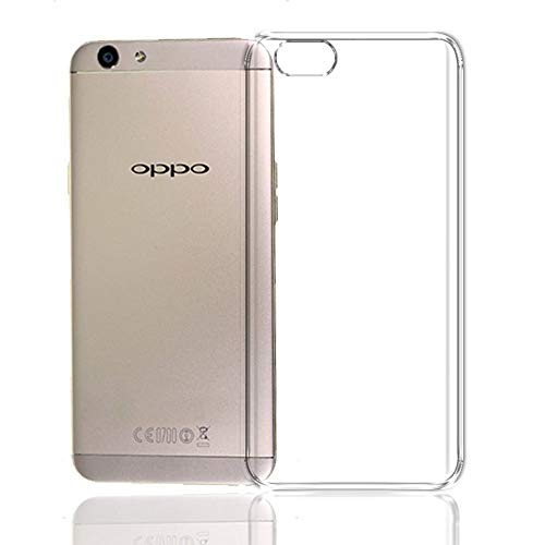 Image of Case Creation Brand - Mobile Cover for Oppo F1s (Soft & Flexible Back Case), Transparent