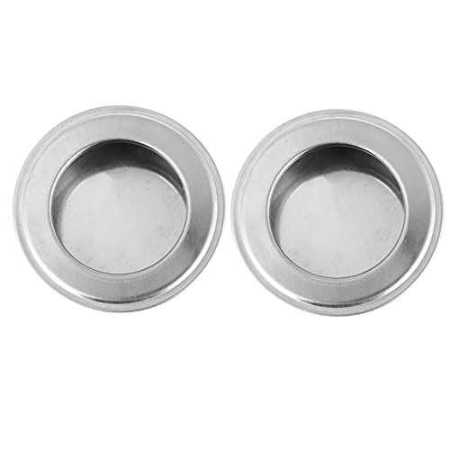 DIYEAH 2piezas Accesorios Para Muebles Tiradores Redondos Inoxidable Para Puertas y Armarios