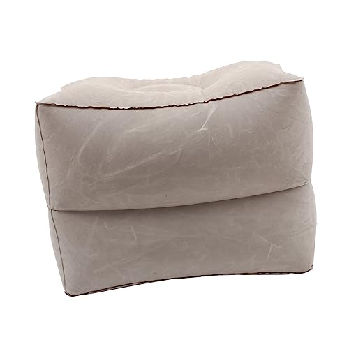 NAMOARLY Car Bed 1 Set Floor Mat Necessary Travel Cot Crib Inflating Leg Pillow Step Stool Flight Essentials Foot Rest Pillow Airplane Bed for Leg Rest Pillow Car Travel Crib
