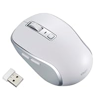 Amazon.co.jp: Digio2 ワイヤレスマウス 静音 5ボタン BlueLED 小さめ
