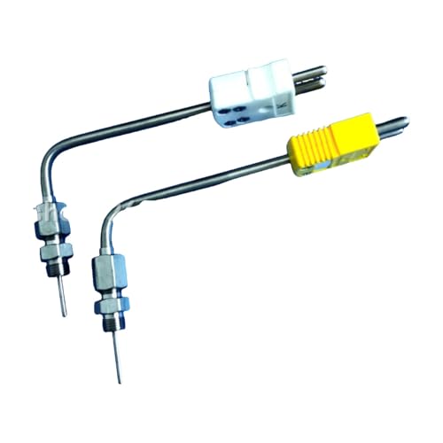 Thermocouple blindé type K anti-vibration avec filetage mobile ajustable