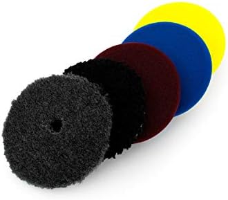 The Rag Company Buff and Shine Reflection Artist Complete 6" Buffing Kit QP-6RA