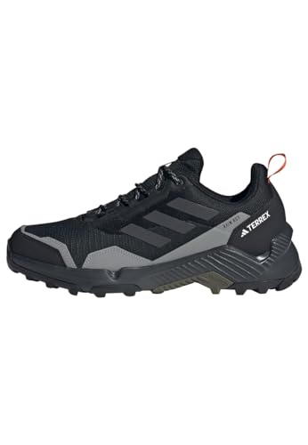adidas Eastrail 2.0 Rain.RDY Hiking Shoes, Zapatos de Senderismo Hombre, Core Black/Carbon/Charcoal Grey, 38 2/3 EU