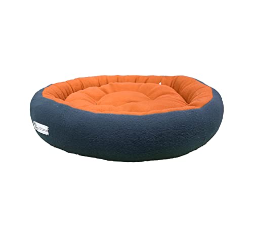 Image of Premium Large Size Dog Bed for Large Dogs and Puppies Anti Skid Bottom Washable Orthopedic Big Dog /cat Beds Orange /Black