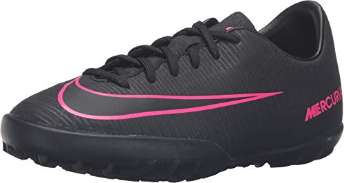Nike Kids MercurialX Vapor XI Turf Black/Black/Pink Blast Shoe