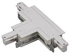 WAC Lighting WLTC-RT-BK W Track - Recessed T Connecter Earth Left