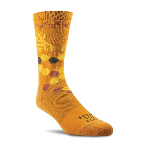 Farm to Feet Ashland Everyday Light Cushion Merino Wool Crew Socks