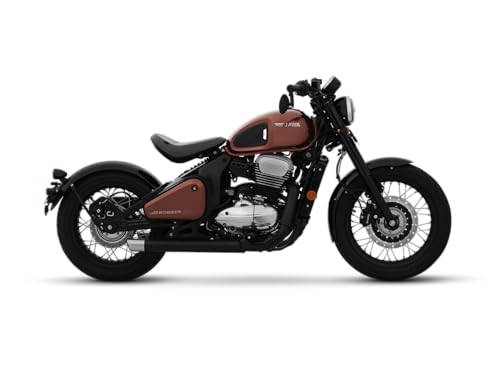Image of JAWA 42 Bobber Disc Bike Alloy Wheel Dual Channel Mystic Copper Booking for Ex-Showroom Price