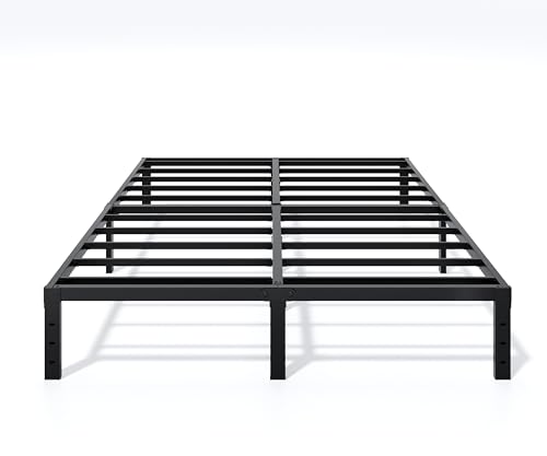 Image of LUMUNANCE Metal Bed Frame Full Size - 12 Inch Heavy-Duty Full Platform Bed Frame No Box Spring Needed, Easy Assembly, Noise-Free, Sturdy Mattress Foundation, Underbed Storage Space