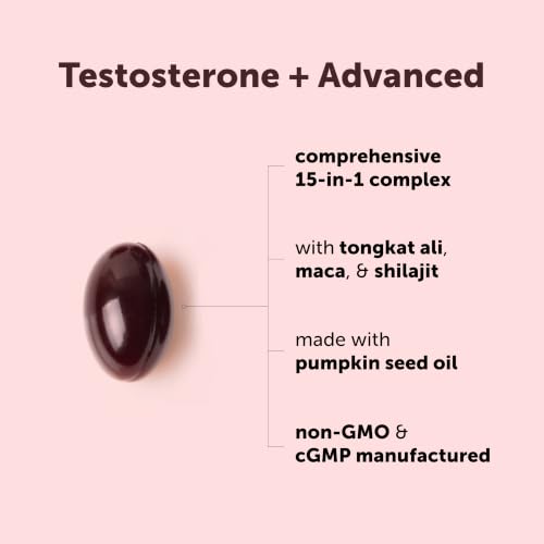Micro Ingredients Testosterone+ Advanced for Men, 240 Softgels - Image 2
