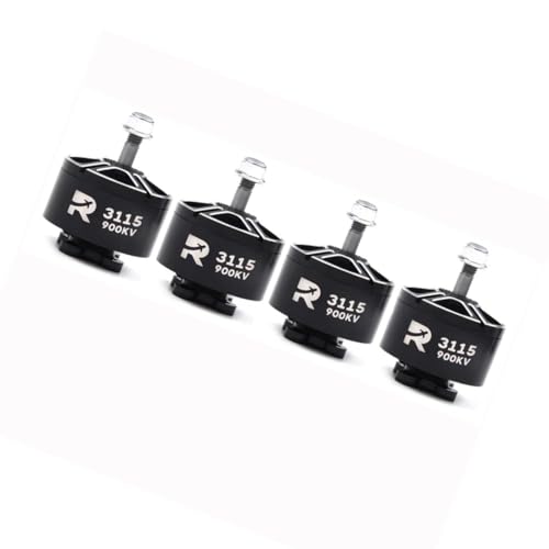 Moteur sans balais 3115 900KV pour drone multirotor 10 pouces, lot de 4 pièces pour UAV 3-6S