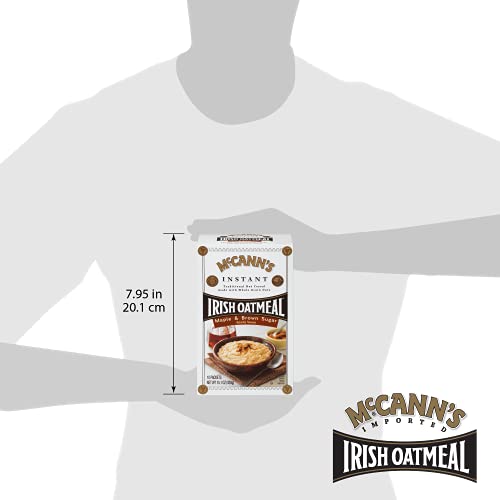 Mccann's Instant Oatmeal, Maple & Brown Sugar, 10 Count #TOP3