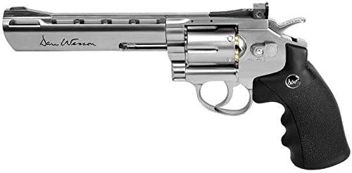 6" CO2 BB Revolver, Silver air Pistol