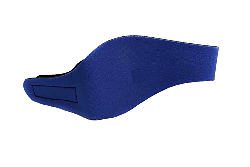 Earband Swimming Headband Bandas protectoras de oídos para natación neopreno niños (Azul, M)
