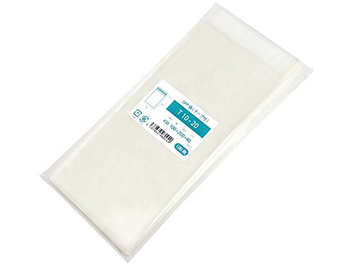 opp袋 Amazon | OPP袋 テープ付 国産 100x200mm 100枚 [M便 1/5] T10