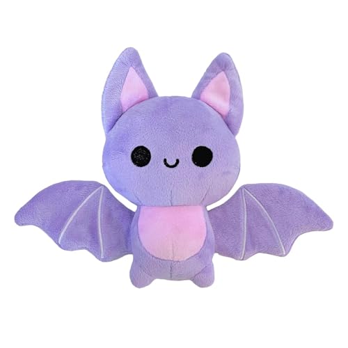 Giocattolo peluche di pipistrello imbottito - giocattolo coccolone | Giocattolo di pipistrello morbido con ali | COUCH BAT POETH | Bambola da pipistrello per sedile auto decorazione per la scuola mate