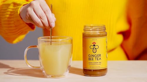 Image of Ginger Bee Honey Ginger Tea Concentrate, Real Honey, Caffeine-Free, 15 oz