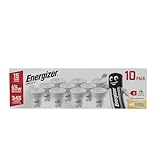 Energizer GU10 LED Bulbs Warm White 3000K Light Bulb Pack of 10 – 50W Halogen Spotlight Bulb Equivalent – 345LM Energy Saving GU10 Non Dimmable LED Bulbs