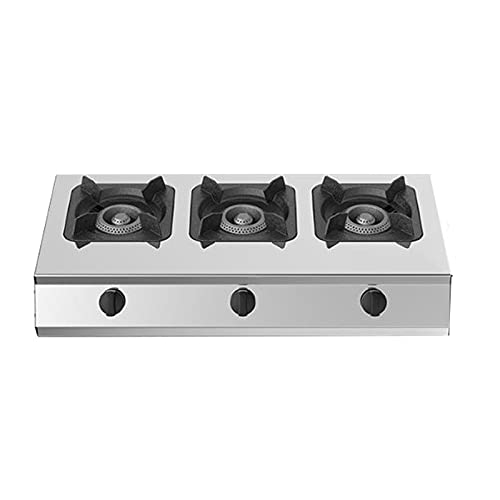 Commercial/Domestic Gas Casserole Head Built-in Gas Cooker Chef's Sealed Burner Gas Cooker Thermocouple Protection Three Holes (