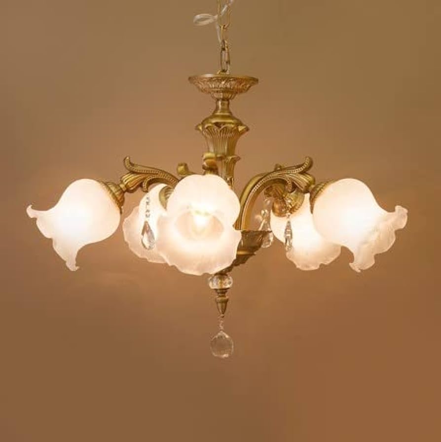 【LED電球対応】5灯電球5個付E26水雷型クラシカルシャンデリアグレース II Amazon | 秋月貿易(Akizuki) LED電球対応】E26/水雷型